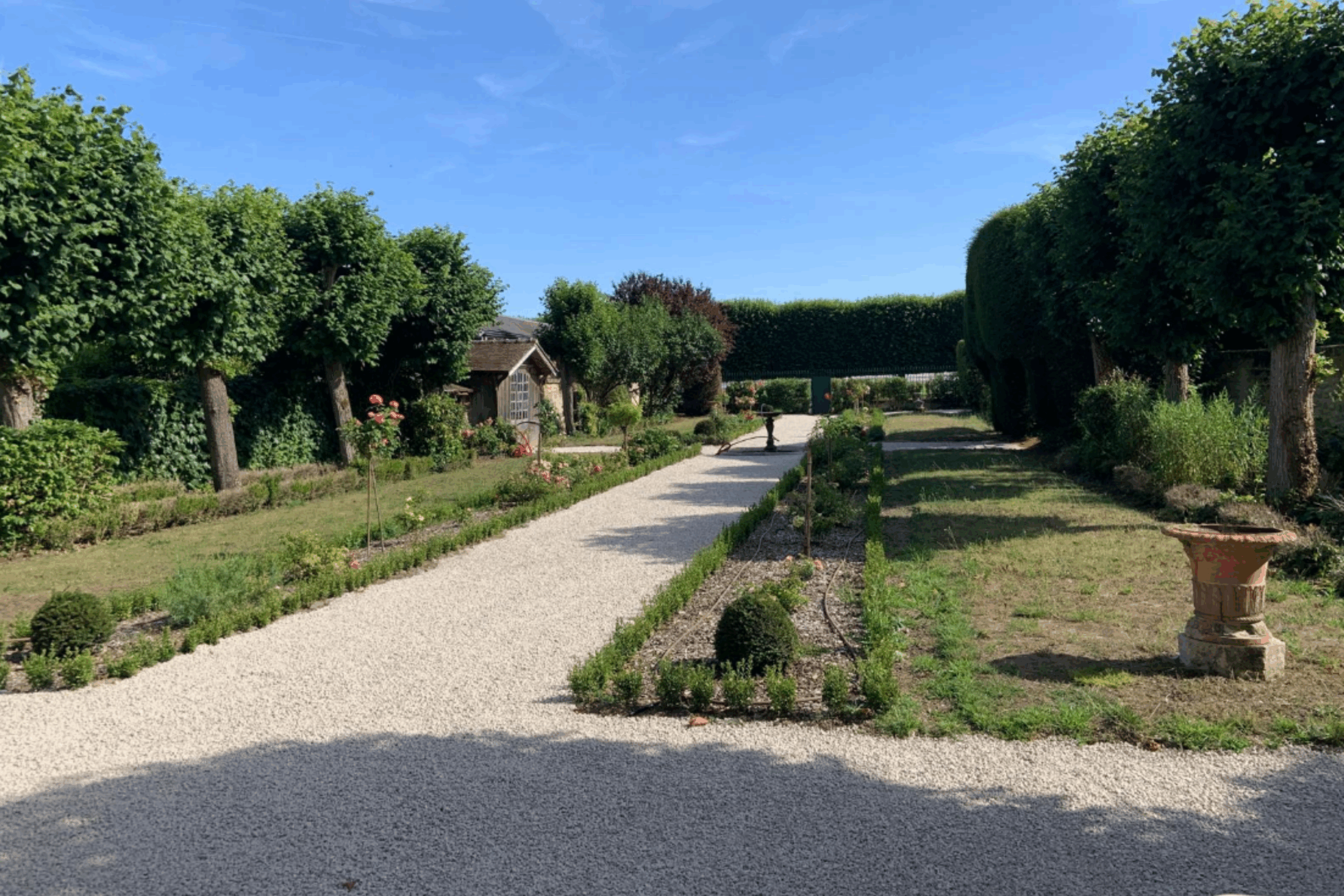Jardin d'Hippodrome Chantilly La Boite en Plus 